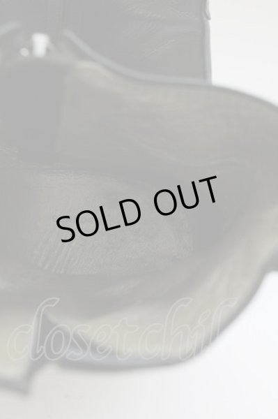 画像4: 5351pour les Hommes / サイドZIPブーツ 42 ブラック T-25-07-08-032-53-sho-YM-ZT-S006 (4)