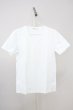 画像1: Zero by TORNADO MART / ランダムストライプVネックTシャツ M ホワイト T-25-07-08-005-Ze-ts-YM-ZT172 (1)