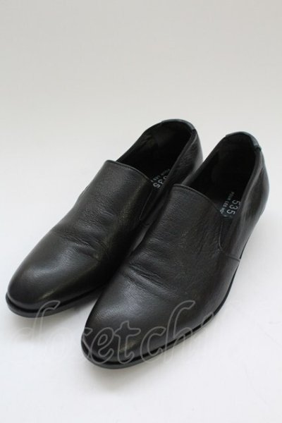 画像1: 5351pour les Hommes / ゴートレザースリッポン 40 ブラック T-25-07-08-033-53-sho-YM-ZT