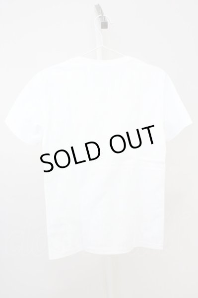 画像2: Zero by TORNADO MART / ランダムストライプVネックTシャツ M ホワイト T-25-07-08-005-Ze-ts-YM-ZT172 (2)