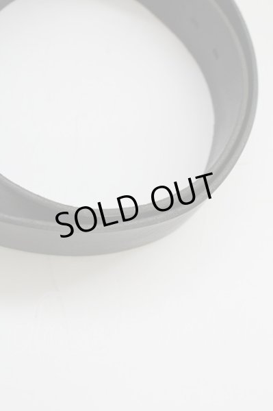 画像2: TORNADO MART / スクエアバックルレザーベルト  ブラックｘシルバー T-25-07-08-036-TO-0-YM-ZT155 (2)