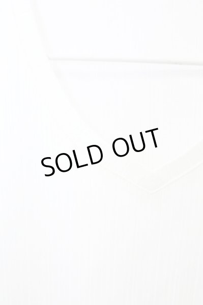 画像4: Zero by TORNADO MART / ランダムストライプVネックTシャツ M ホワイト T-25-07-08-005-Ze-ts-YM-ZT172 (4)