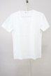 画像1: Zero by TORNADO MART / ランダムストライプVネックTシャツ M ホワイト T-25-07-08-006-Ze-ts-YM-ZT172 (1)