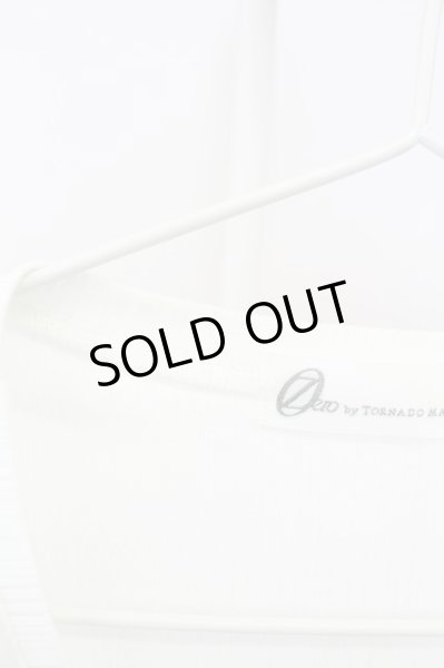 画像3: Zero by TORNADO MART / ランダムストライプVネックTシャツ M ホワイト T-25-07-08-006-Ze-ts-YM-ZT172 (3)