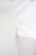 画像5: Zero by TORNADO MART / ランダムストライプVネックTシャツ M ホワイト T-25-07-08-006-Ze-ts-YM-ZT172 (5)