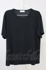 Zero by TORNADO MART / ポリエステルスムースボックス Tシャツ M ブラック T-25-07-08-007-Ze-ts-YM-ZT