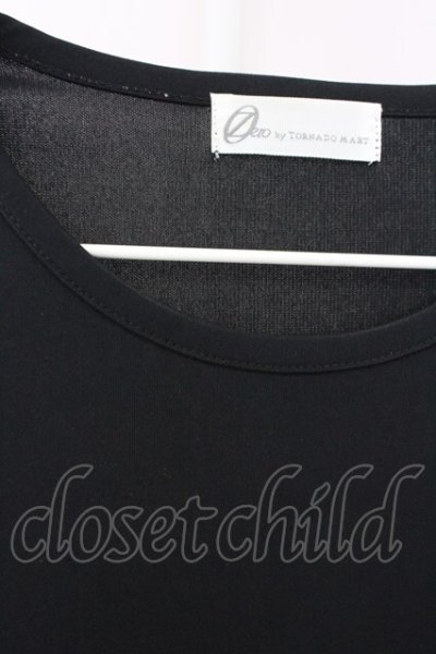 画像3: Zero by TORNADO MART / ポリエステルスムースボックス Tシャツ M ブラック T-25-07-08-007-Ze-ts-YM-ZT