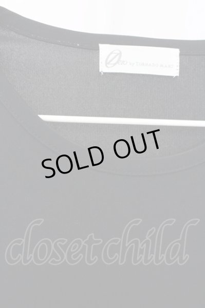 画像3: Zero by TORNADO MART / ポリエステルスムースボックス Tシャツ M ブラック T-25-07-08-007-Ze-ts-YM-ZT172 (3)