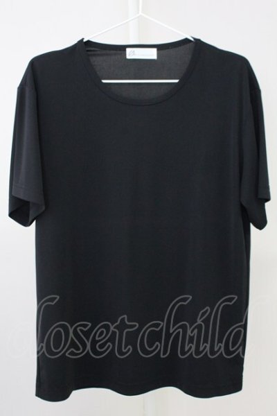 画像1: Zero by TORNADO MART / ポリエステルスムースボックス Tシャツ M ブラック T-25-07-08-008-Ze-ts-YM-ZT