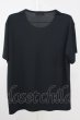 画像2: Zero by TORNADO MART / ポリエステルスムースボックス Tシャツ M ブラック T-25-07-08-008-Ze-ts-YM-ZT172 (2)