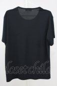 画像2: Zero by TORNADO MART / ポリエステルスムースボックス Tシャツ M ブラック T-25-07-08-008-Ze-ts-YM-ZT (2)
