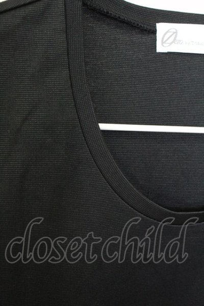 画像3: Zero by TORNADO MART / ストレッチスムースUネックT M ブラック T-25-07-08-009-Ze-ts-YM-ZT