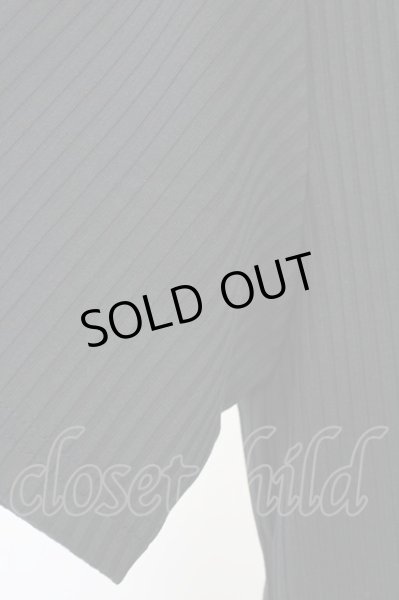 画像4: R by TORNADO MART / ストレッチリブVネックTシャツ 0 ブラック T-25-07-08-010-Th-ts-YM-ZT172 (4)