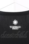 画像5: R by TORNADO MART / ストレッチリブVネックTシャツ 0 ブラック T-25-07-08-010-Th-ts-YM-ZT
