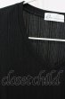 画像3: Zero by TORNADO MART / ランダムストライプVネックTシャツ M ブラック T-25-07-08-011-Ze-ts-YM-ZT172 (3)