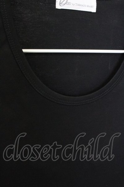 画像3: Zero by TORNADO MART / スムースTシャツ M ブラック T-25-07-08-012-Ze-ts-YM-ZT172 (3)