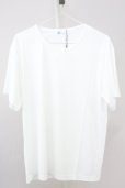 画像1: Zero by TORNADO MART / ポリエステルスムースボックス Tシャツ M ホワイト T-25-07-08-002-Ze-ts-YM-ZT (1)