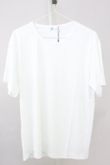 Zero by TORNADO MART / ポリエステルスムースボックス Tシャツ M ホワイト T-25-07-08-002-Ze-ts-YM-ZT
