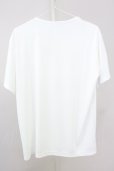 画像2: Zero by TORNADO MART / ポリエステルスムースボックス Tシャツ M ホワイト T-25-07-08-002-Ze-ts-YM-ZT (2)