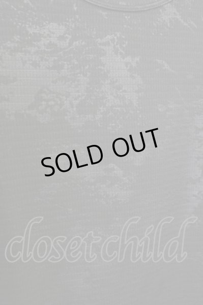 画像5: Zero by TORNADO MART / エンボスワッフル長袖カットソー M ブラック T-25-07-08-015-Ze-to-YM-ZT (5)