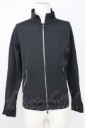 5351pour les Hommes / knit blouson シングルライダースジャケット 44 ブラック T-25-07-08-018-53-ja-YM-ZT153