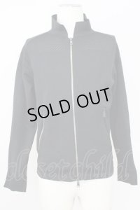 5351pour les Hommes / knit blouson シングルライダースジャケット 44 ブラック T-25-07-08-018-53-ja-YM-ZT153