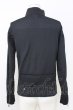 画像2: 5351pour les Hommes / knit blouson シングルライダースジャケット 44 ブラック T-25-07-08-018-53-ja-YM-ZT153 (2)