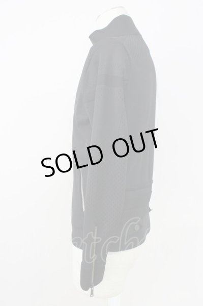 画像3: 5351pour les Hommes / knit blouson シングルライダースジャケット 44 ブラック T-25-07-08-018-53-ja-YM-ZT153 (3)