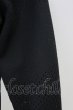 画像8: 5351pour les Hommes / knit blouson シングルライダースジャケット 44 ブラック T-25-07-08-018-53-ja-YM-ZT153 (8)