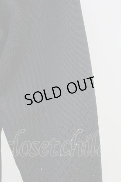 画像8: 5351pour les Hommes / knit blouson シングルライダースジャケット 44 ブラック T-25-07-08-018-53-ja-YM-ZT153 (8)