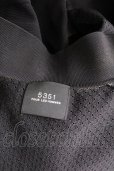 画像9: 5351pour les Hommes / knit blouson シングルライダースジャケット 44 ブラック T-25-07-08-018-53-ja-YM-ZT