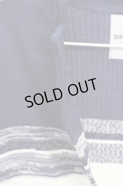 画像4: BUFFALO BOBS / BORA-TWISTパネルボーダーカーディガン 2-3 ネイビーｘホワイト T-25-07-17-013-BU-to-YM-ZT (4)