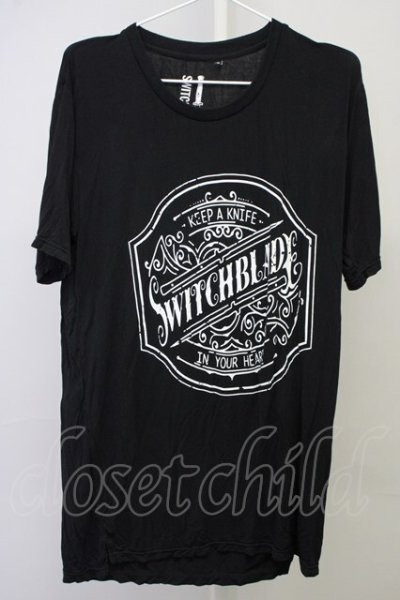 画像1: SWITCHBLADE / EMBLEM　Tシャツ M ブラック T-25-07-17-014-SW-ts-YM-ZT