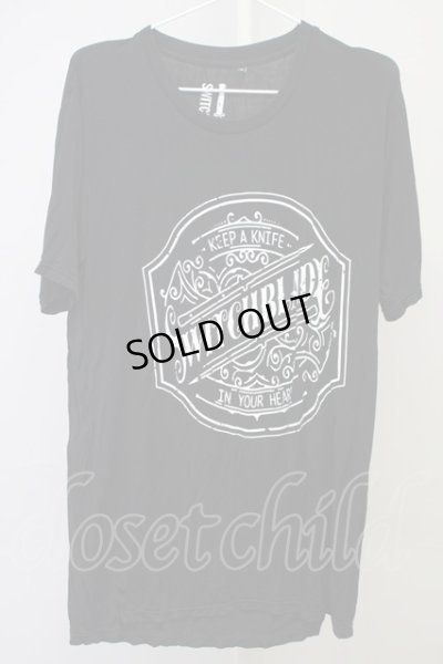 画像1: SWITCHBLADE / EMBLEM　Tシャツ M ブラック T-25-07-17-014-SW-ts-YM-ZT256
