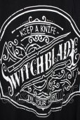 画像3: SWITCHBLADE / EMBLEM　Tシャツ M ブラック T-25-07-17-014-SW-ts-YM-ZT