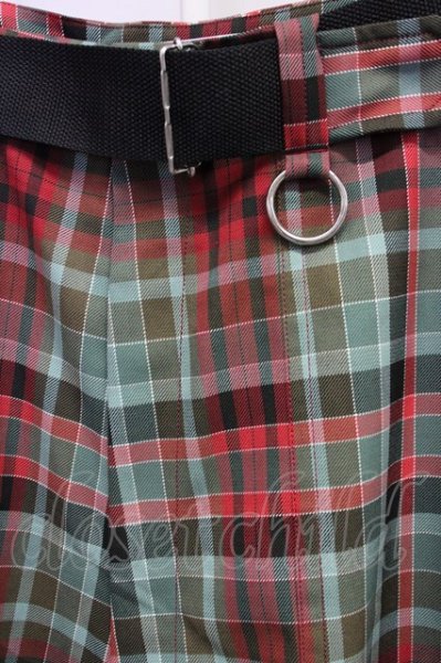 画像3: KIDILL / LOOSE FIT BONDAGE　パンツ 46 レッドｘブルー T-25-07-17-020-KI-to-YM-ZT255 (3)