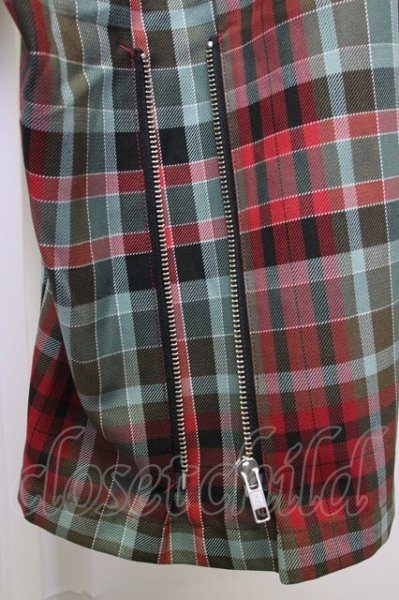 画像6: KIDILL / LOOSE FIT BONDAGE　パンツ 46 レッドｘブルー T-25-07-17-020-KI-to-YM-ZT255 (6)