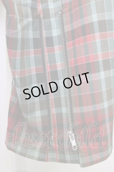 画像6: KIDILL / LOOSE FIT BONDAGE　パンツ 46 レッドｘブルー T-25-07-17-020-KI-to-YM-ZT255 (6)