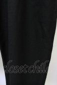 画像7: NO ID. BLACK / スイッチングサイドスリットトラウザーズパンツ 3 ブラック T-25-07-17-021-NO-pa-YM-ZT
