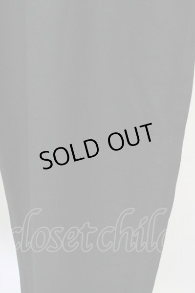 画像7: NO ID. BLACK / スイッチングサイドスリットトラウザーズパンツ 3 ブラック T-25-07-17-021-NO-pa-YM-ZT255 (7)