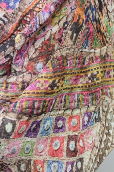 画像2: IFSIXWASNINE / ストール  マルチ T-25-07-17-023-IF-0-YM-ZT206 (2)