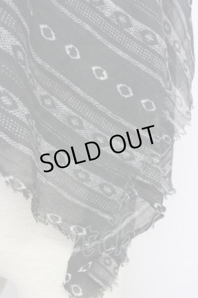 画像4: IFSIXWASNINE / ストール  ブラック T-25-07-17-024-IF-0-YM-ZT206 (4)