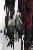 画像3: KMRii / MAGNOLIA STOLE Feather　ストール  レッド T-25-07-17-026-KM-0-YM-ZT