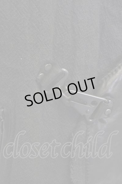 画像5: NO ID. / ホースハイド×麻切替ベスト 1 ブラック T-25-07-17-003-NO-to-YM-ZT239 (5)