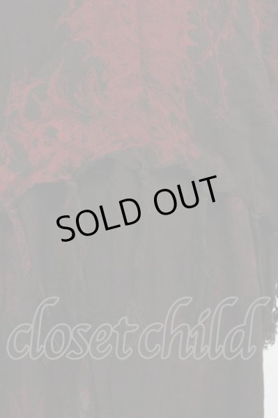 画像5: KMRii / MAGNOLIA STOLE Feather　ストール  レッド T-25-07-17-026-KM-0-YM-ZT206 (5)