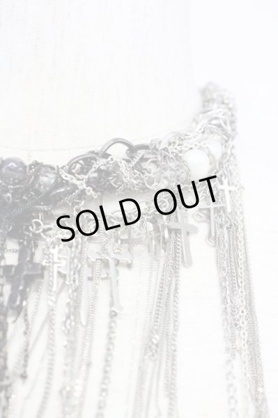 画像4: gunda / MUTANT YIN YANG ネックレス  ブラックｘホワイト T-25-07-17-028-gu-ac-YM-ZT (4)