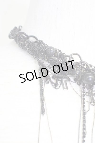 画像5: gunda / MUTANT YIN YANG ネックレス  ブラックｘホワイト T-25-07-17-028-gu-ac-YM-ZT (5)