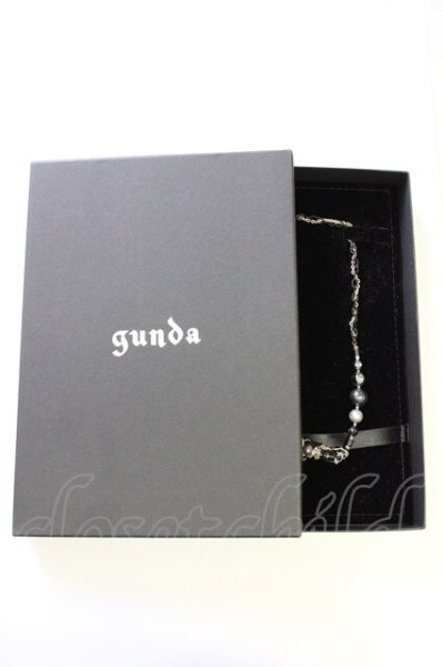 画像8: gunda / MUTANT MODERN ネックレス  ブラックｘホワイトｘシルバー T-25-07-17-029-gu-ac-YM-ZT191 (8)