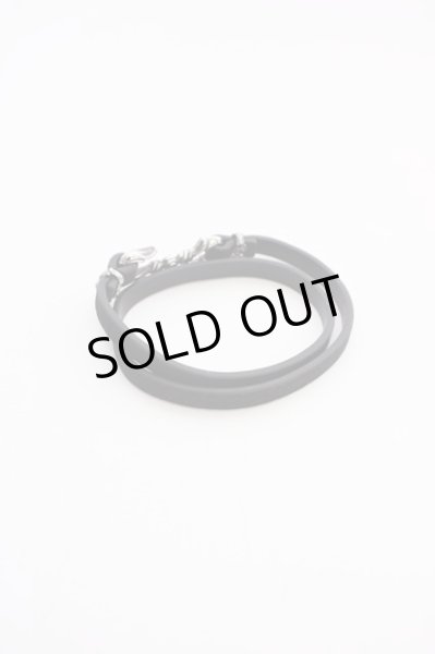 画像3: Artemis Classic / Sフッククロスレザーブレスレット  ブラックｘシルバー T-25-07-17-033-Ar-ac-YM-ZT (3)