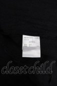 画像10: NO ID. / ホースハイド×麻切替ベスト 1 ブラック T-25-07-17-003-NO-to-YM-ZT